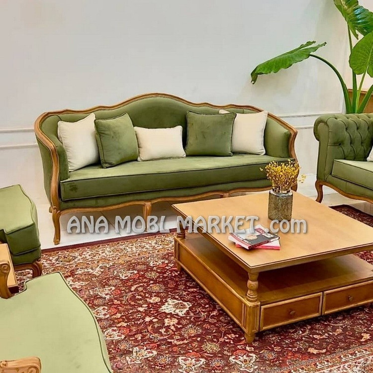 مبل کلاسیک فرانسوی پلاس ۸ نفره