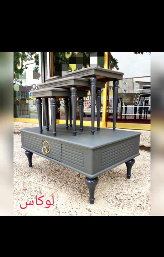میز جلومبلی عسلی لوکاس کد2 شرکتی